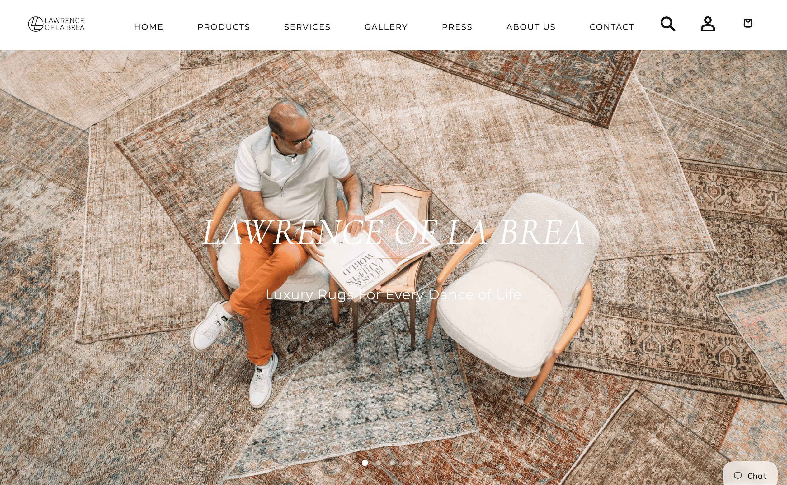 Shopify storefront — homepage